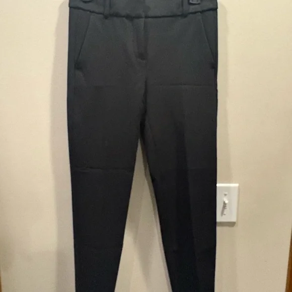 J. Crew Women's Black Straight Leg Trousers - Picture 2 of 4